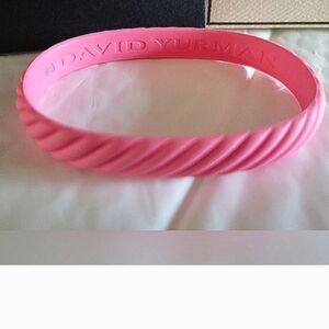 David Yurman Vibrant Pink Bangle